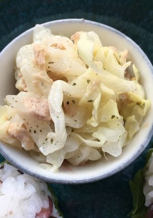 レンジで、キャベツとツナの簡単サラダ-レシピのメイン写真