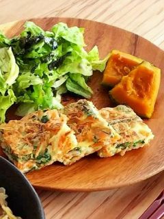 米粉の♡野菜たっぷりチヂミ♡*-レシピのメイン写真