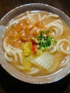 残った鍋汁で★白菜味噌煮込みうどん-レシピのメイン写真