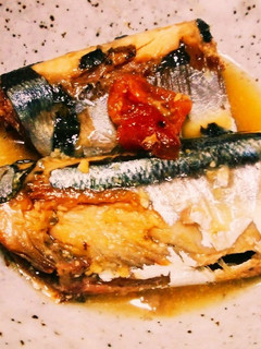 圧力鍋で柔らか♪甘酒入りサンマの味噌煮-レシピのメイン写真