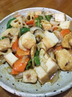 厚揚げの甘酢あん-レシピのメイン写真