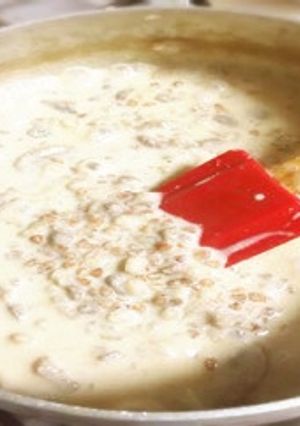 そばの実入★ビーフストロガノフ豆乳おじや-レシピのメイン写真