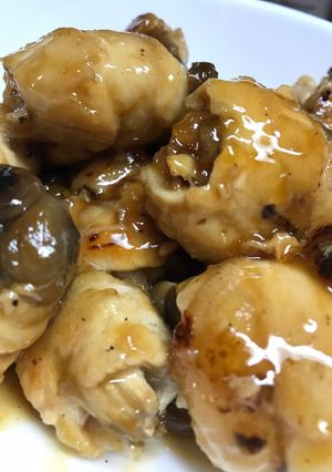 鶏胸肉のキノコ巻き(甘照り焼きver.)-レシピのメイン写真