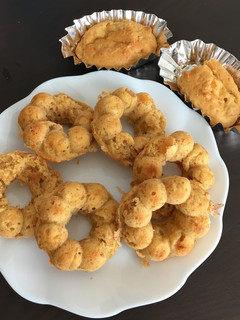 砂糖不使用!柿の焼きドーナツ-レシピのメイン写真