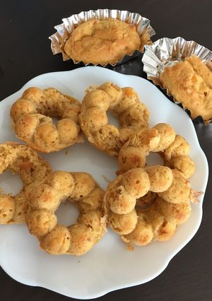 砂糖不使用！柿の焼きドーナツ-レシピのメイン写真