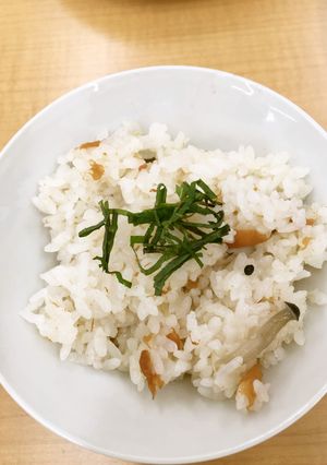 めっけもん♪紀の川梅ご飯+きのこ入り-レシピのメイン写真