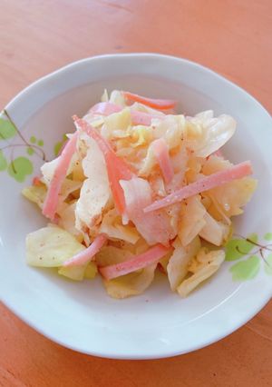 キャベツ茹でてさっぱり和え♪副菜/弁当に-レシピのメイン写真
