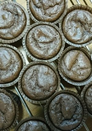 卵ナシ油ナシ豆腐とココアとジャムのケーキ-レシピのメイン写真