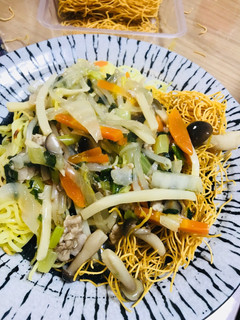 残り物野菜で!パリッツルッと皿うどん♬-レシピのメイン写真