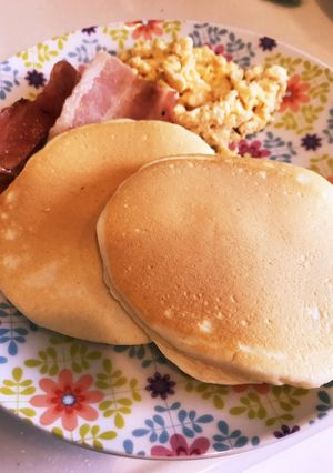 もちもち！強力粉でパンケーキ-レシピのメイン写真