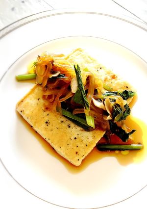 ご飯に合う♡たっぷり玉ねぎの豆腐ステーキ-レシピのメイン写真
