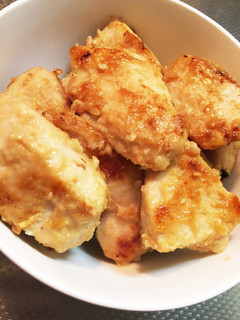 【主菜】鶏肉のしっとり味噌焼き-レシピのメイン写真