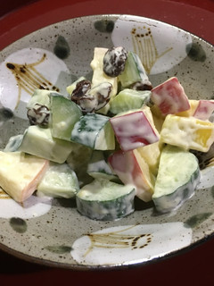 さつま芋とリンゴのコロコロサラダ-レシピのメイン写真