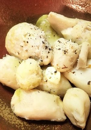 皮むき簡単・里いもの丸茹で-レシピのメイン写真