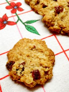 ココナッツレーズンのオートミールクッキー-レシピのメイン写真