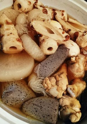 手羽元とたっぷり具材のおでん-レシピのメイン写真