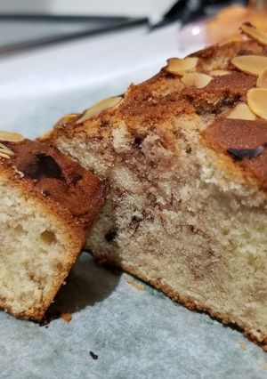 マーブルパウンドケーキ-レシピのメイン写真