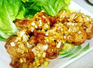 お肉柔らか油淋鶏♥唐揚げ用鶏モモ肉で簡単-レシピのメイン写真