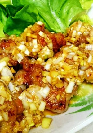 お肉柔らか油淋鶏♥唐揚げ用鶏モモ肉で簡単-レシピのメイン写真