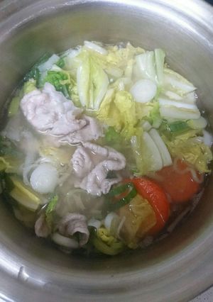 ラーメンスープ鍋-レシピのメイン写真