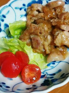 柿の甘みで生姜焼き(減塩レシピ)-レシピのメイン写真