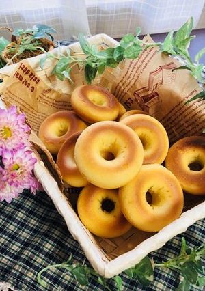 ヘルシー焼きドーナツ★プレーンドーナツ-レシピのメイン写真