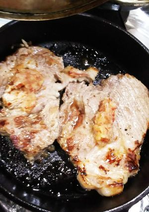 豚肉のすりおろしアップル漬けソテイ-レシピのメイン写真