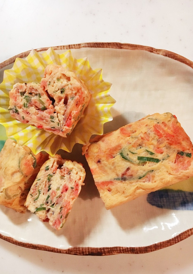 ピンク色のだし巻き卵❤桜えびでふわふわ♪-レシピのメイン写真