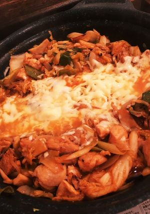 チーズダッカルビ-レシピのメイン写真