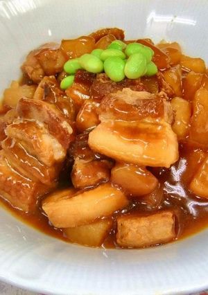 豚バラブロック肉＆大根の煮物-レシピのメイン写真