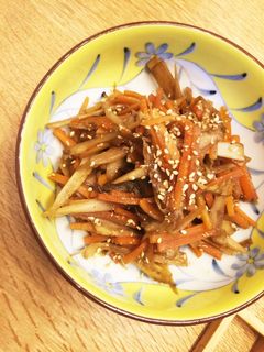 きんぴらごぼう-レシピのメイン写真