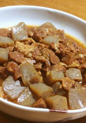 圧力鍋で簡単！牛すじ煮込み-レシピのメイン写真