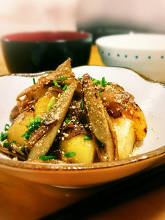 豚バラと じゃがごぼうの 煮ころがし-レシピのメイン写真