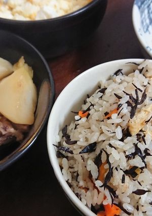 ひじきご飯(炊き込みごはん)-レシピのメイン写真