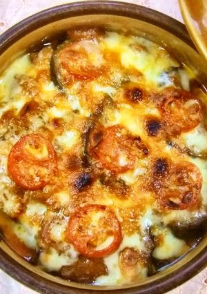 茄子とトマトのミートグラタン-レシピのメイン写真