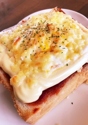 朝食ラピュタパン風エッグチーズトースト-レシピのメイン写真