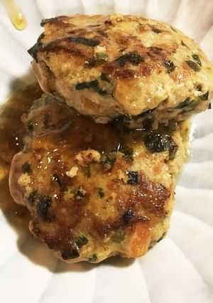 ネギの美味しいハンバーグ-レシピのメイン写真
