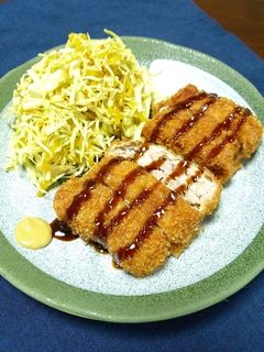 簡単!油揚げに詰めるだけ☆豚こまとんかつ-レシピのメイン写真