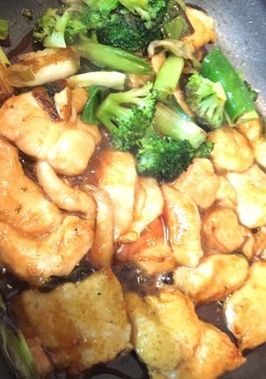 #九条ネギと鶏胸肉の絶品甘辛炒め☆-レシピのメイン写真