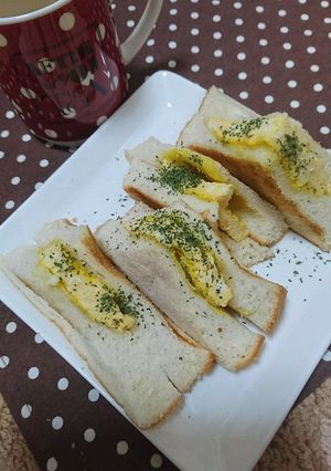 コーヒー入れて5分でホットサンド！-レシピのメイン写真