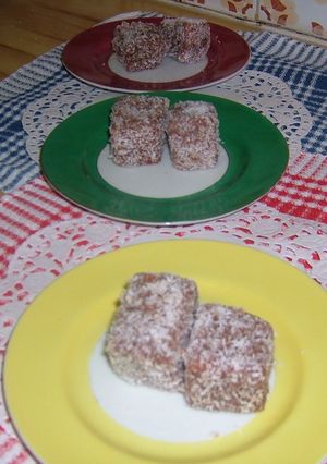 レミントン（オーストラリアの焼き菓子）-レシピのメイン写真