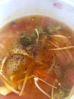 ダイエットにも!10種類の野菜スープ-レシピのメイン写真