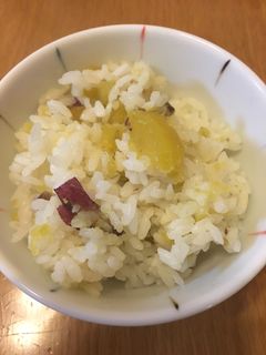 まさに旬♡さつまいもごはん-レシピのメイン写真