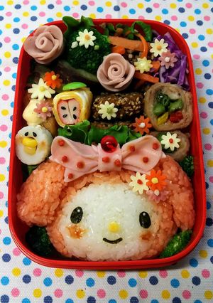 マイメロ キャラ弁-レシピのメイン写真