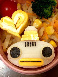 ガラピコのキャラ弁-レシピのメイン写真