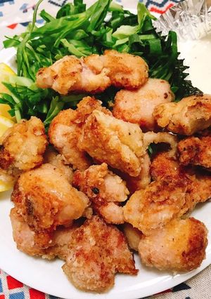 絶品簡単！少ない油でジューシー唐揚げ☆-レシピのメイン写真