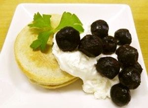 れんこんパウダー入りホットケーキ-レシピのメイン写真