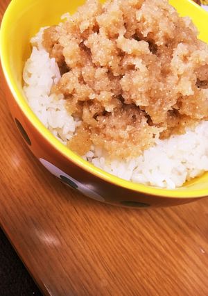 風邪引きさんに！さっぱり大根おろしご飯-レシピのメイン写真