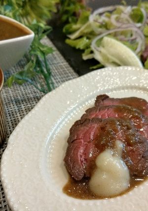 簡単ローストビーフ♪秘密にしたいコツ-レシピのメイン写真
