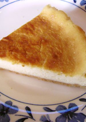 甘すぎないベイクドチーズケーキ-レシピのメイン写真